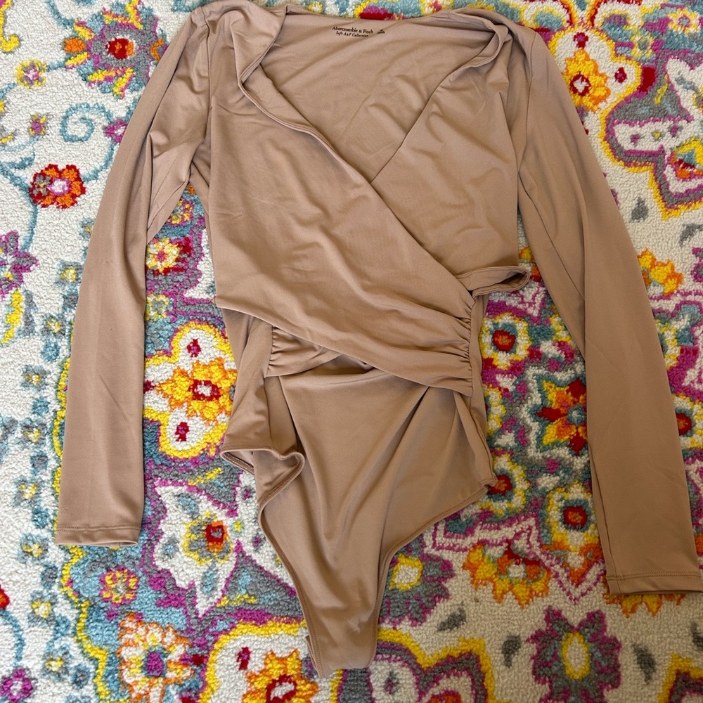 Abercrombie & Fitch Tan Bodysuit
